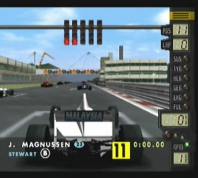 Screen ze hry F-1 World Grand Prix