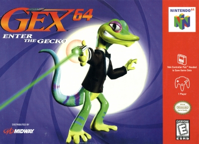 Obal hry Gex 64: Enter the Gecko