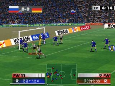 Screen ze hry International Superstar Soccer 64