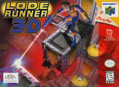 Obal hry Lode Runner 3-D