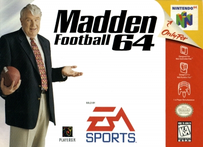 Obal hry Madden Football 64