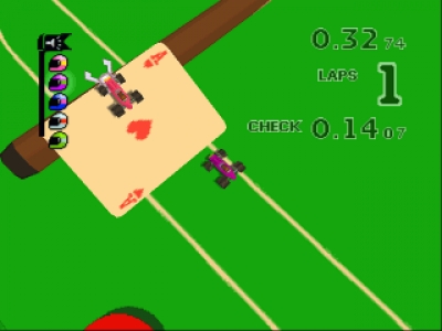 Screen ze hry Micro Machines 64 Turbo
