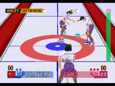Screen ze hry Nagano Winter Olympics 98