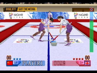 Screen ze hry Nagano Winter Olympics 98