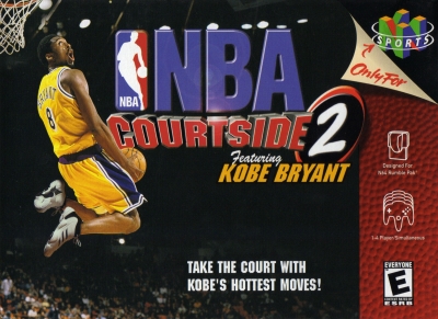 Obal hry NBA Courtside 2 Featuring Kobe Bryant