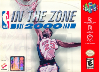 Obal hry NBA in the Zone 2000