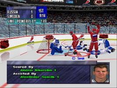 Screen ze hry NHL Breakaway 98