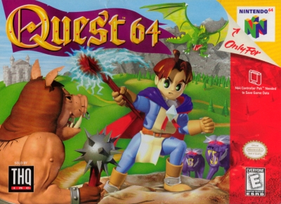 Obal hry Quest 64