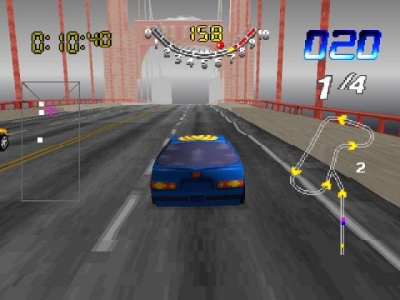 Screen ze hry San Francisco Rush: Extreme Racing