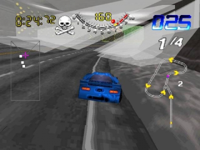 Screen ze hry San Francisco Rush: Extreme Racing