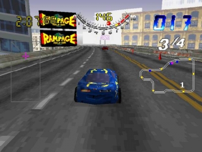 Screen ze hry San Francisco Rush: Extreme Racing