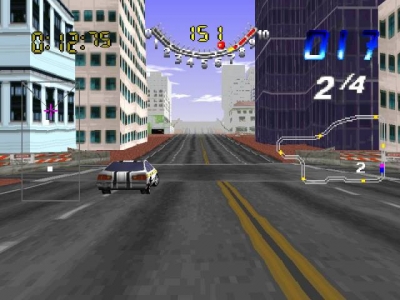 Screen ze hry San Francisco Rush: Extreme Racing