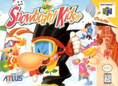 Obal hry Snowboard Kids