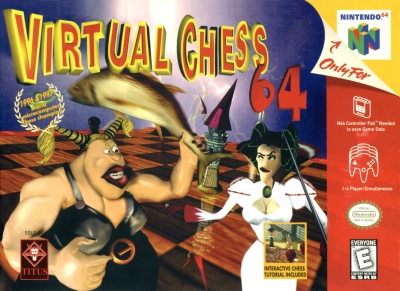 Obal hry Virtual Chess 64