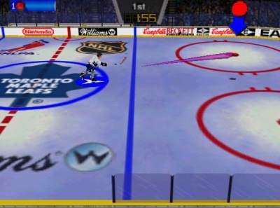 Screen ze hry Wayne Gretzkys 3D Hockey