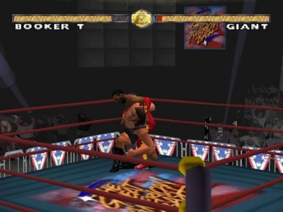 Screen ze hry WCW Nitro