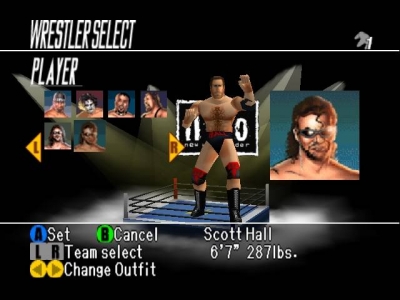 Screen ze hry WCW Vs. nWo: World Tour