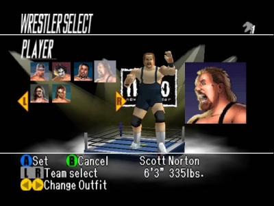 Screen ze hry WCW Vs. nWo: World Tour