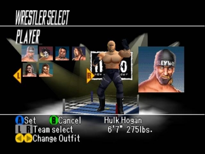 Screen ze hry WCW Vs. nWo: World Tour