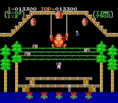 Screen ze hry Donkey Kong 3