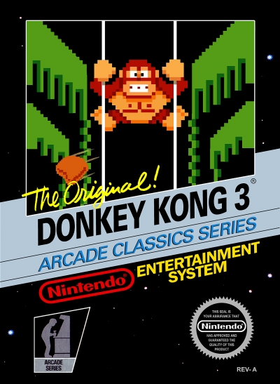 Obal hry Donkey Kong 3