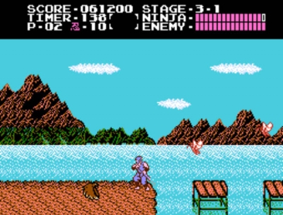 Screen ze hry Ninja Gaiden