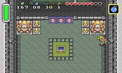 Screen ze hry The Legend of Zelda: A Link to the Past