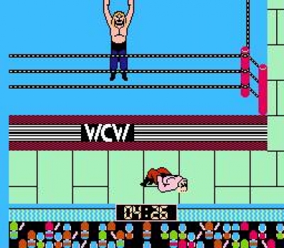 Screen ze hry World Championship Wrestling