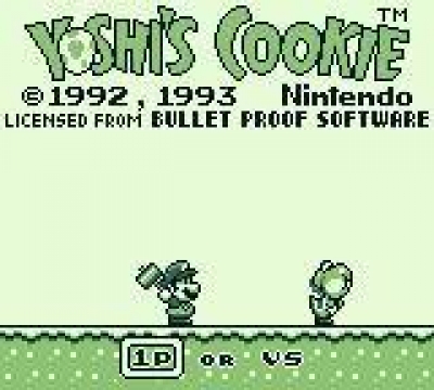 Screen ze hry Yoshis Cookie