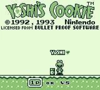 Screen ze hry Yoshis Cookie