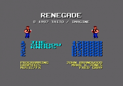 Screen ze hry Renegade