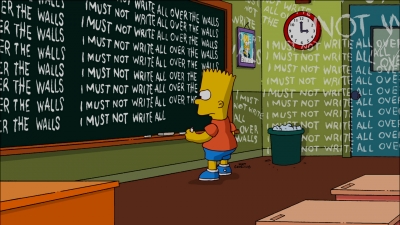 Artwork ke he The Simpsons: Bart vs. the Space Mutants