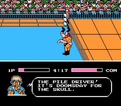 Screen ze hry Tecmo World Wrestling