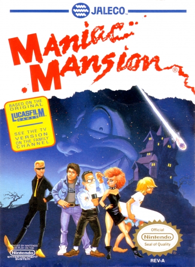 Obal hry Maniac Mansion