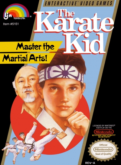 Obal hry The Karate Kid