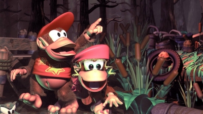 Artwork ke he Donkey Kong Country 2: Diddys Kong Quest