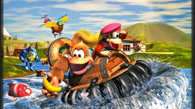 Artwork ke he Donkey Kong Country 3: Dixie Kongs Double Trouble