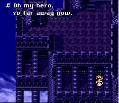 Screen ze hry Final Fantasy III