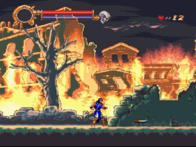 Screen ze hry Castlevania: Dracula X