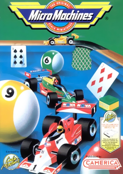 Obal hry Micro Machines