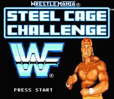 Screen ze hry WWF WrestleMania: Steel Cage Challenge