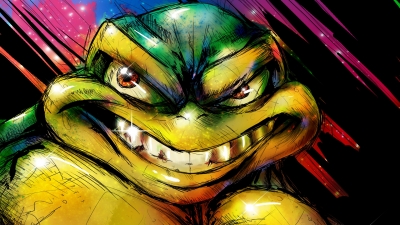 Artwork ke he Battletoads in Battlemaniacs