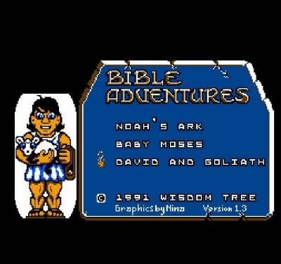 Screen ze hry Bible Adventures