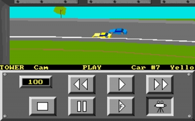 Screen ze hry Bill Elliotts NASCAR Challenge