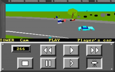 Screen ze hry Bill Elliotts NASCAR Challenge