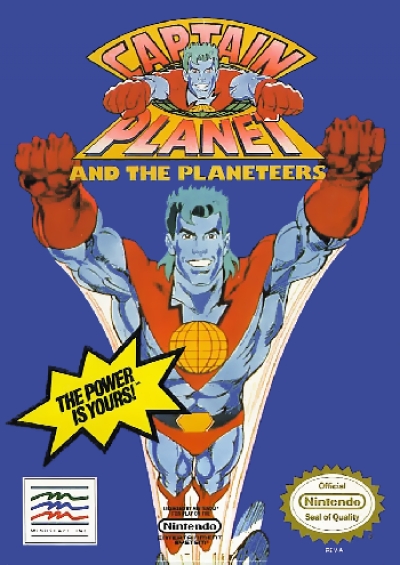 Obal hry Captain Planet and the Planeteers