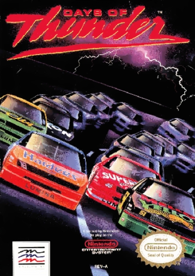 Obal hry Days of Thunder