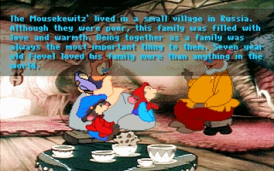 Screen ze hry An American Tail: Fievel Goes West