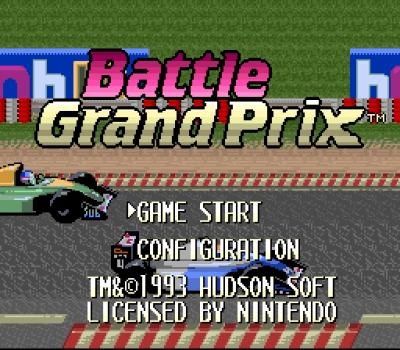 Screen ze hry Battle Grand Prix