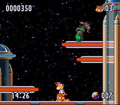 Screen ze hry Bubsy II